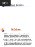 Cdma Basic Concepts