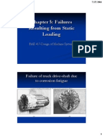 Chapter 5: Failures Resulting From Static Loading: Failure of Truck Drive-Shaft Due To Corrosion Fatigue