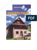 Carte Managementul Pensiunii