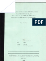 Proposal Skripsiku 2006 - Studi Analisis Tentang Fitrah Peserta Didik Dalam Pendidikan Islam (Menurut Imam Al-Ghazali Dalam Ihya' Ulumiddin) PDF