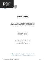 Automating ISO 22301 White Paper Jan 2013 PDF