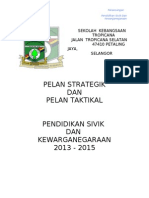 Perancangan Strategik Pelan Taktikal PSK 1