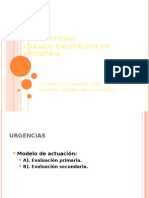 Traumatismo craneoencefalico en pediatria