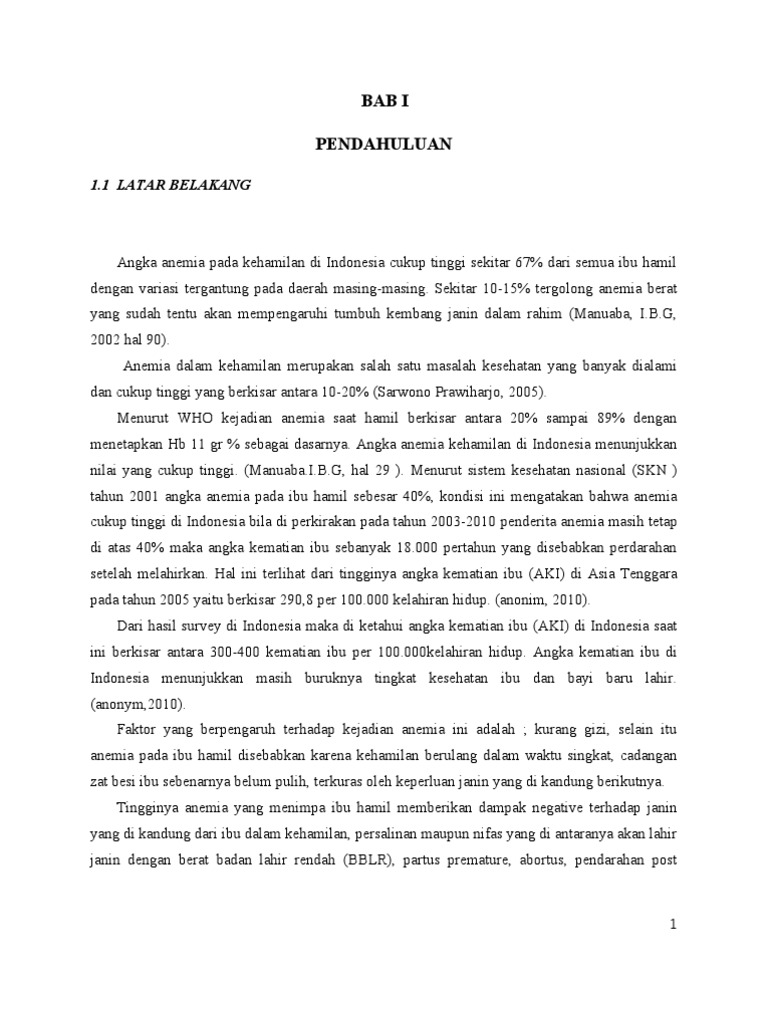 Makalah Promosi Kesehatan Anemia Pada Ibu Hamil