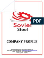 Soviet Steel Company Profile PDF