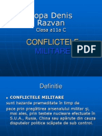 Conflictele Militare