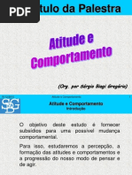 Atitude e Comportamento