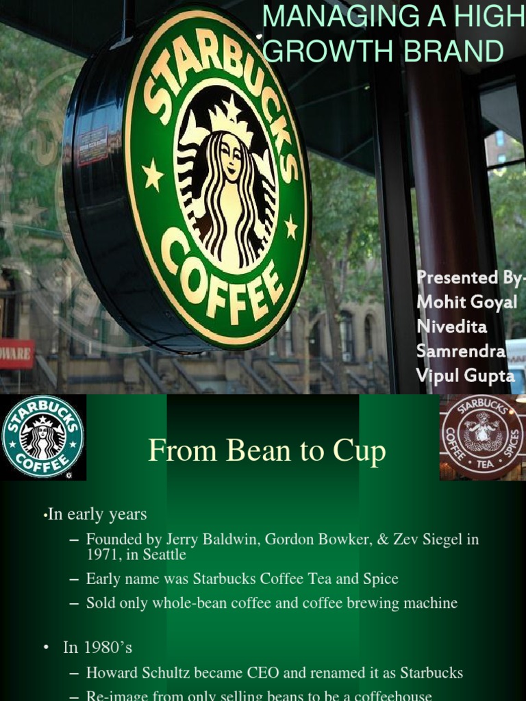 Starbucks Case Study PDF Starbucks Brand