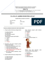 Soal Dan Kunci Ulangan Sma 2 Tik PDF