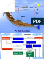 P - I - E - T - RO DS/DT: The Hydrologic Cycle