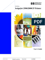 HP Design Jet 2300 Manual