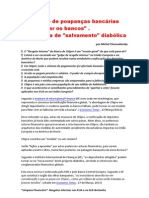 O Confisco de Poupan+ºas Banc+írias para