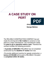PERT Case Study