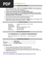 SAP SD MM Functional Consultant Resume PDF