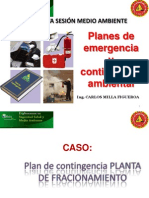Planes de emergencia ambiental