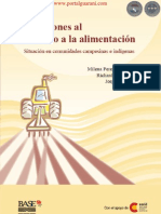 Agresiones al derecho a la alimentación - Situación en comunidades campesinas e indígenas - Paraguay - PortalGuarani