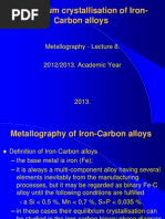 Iron-Carbon Phase Diagrams