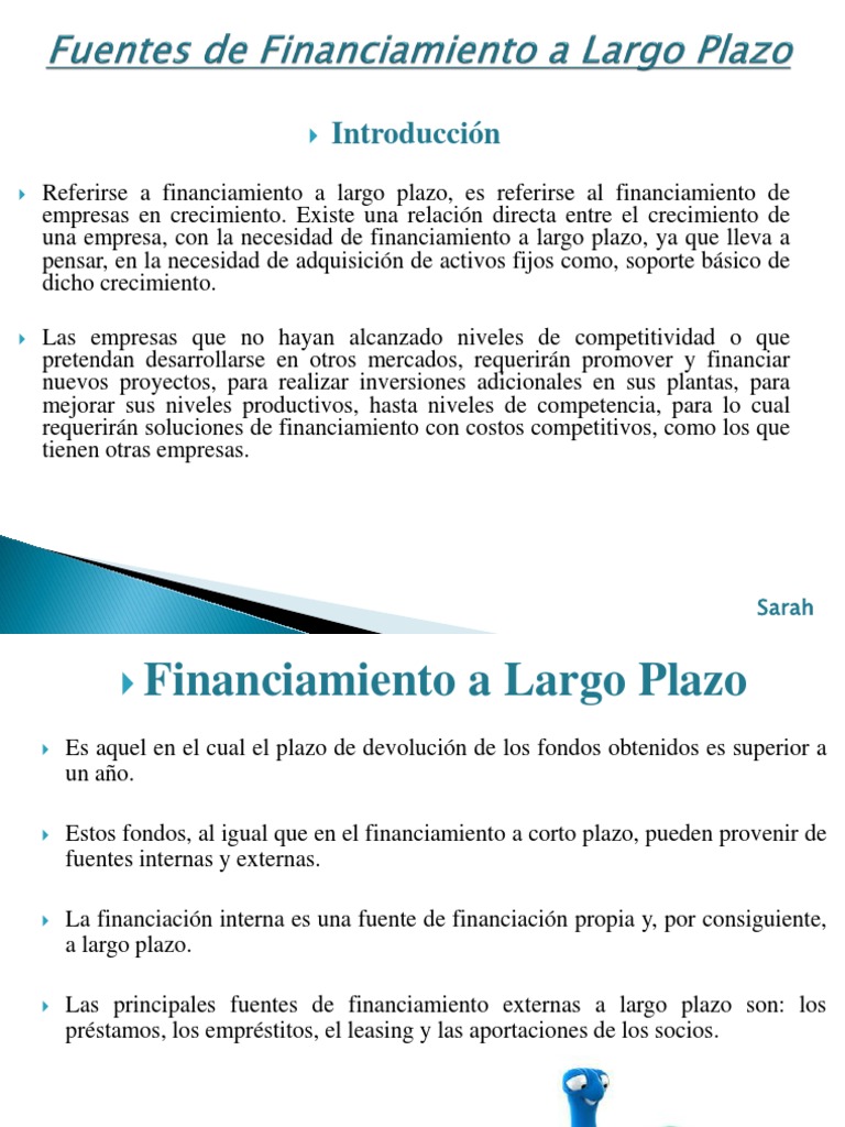 Financiera 2 Fuentes de Financiamiento A Largo Plazo | PDF | Acciones ...