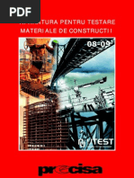 Download PRECISA CATALOG ECHIPAMENTE TESTARE MATERIALE DE CONSTRUCTII  2009 by costty SN13629505 doc pdf