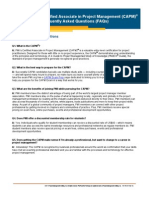 MAPM Membership Application Guide | PDF | Project Management | Experience