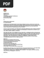 Swissindo Authorized Monetary Control M-1 15 April 2013