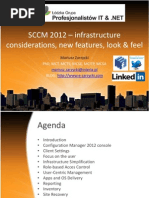 Download SCCM 2012 - Infrastructure Considerations New Features Look by eswarao SN136316366 doc pdf