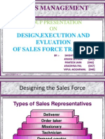 Sales Management: Group Presentation ON