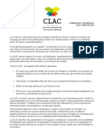 Declaracion en Apoyo A Uruguay-CLAC