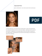 Step 1: Choosing An Appropriate Photo
