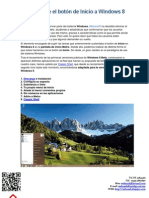 Devuelve el botón de Inicio a Windows 8 en 7 pasos