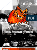 Denialesports Sponsorship Proposal