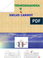 Hukum Termodinamika II Dan Siklus Carnot