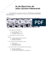 Guía de Ejercicios de Comprensión Lectora Inferencial (GECLI