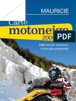 Carte Motoneige 2009