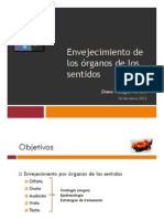 1 Envejecimiento de Los Organos de Los Sentidos