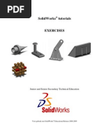 SolidWorks Assembly Exercises for Students | PDF
