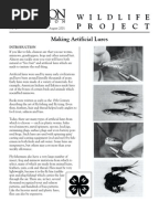 Bulletproof Glide Bait Drawing and templates