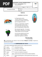 A Raposa e as Uvas - Teste