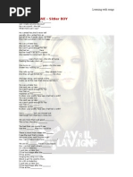 Download AVRIL LAVIGNE by radgull SN13637038 doc pdf