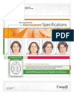 Visa Application Photo Specifications