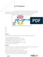 CISCO CCNA VLAN Test