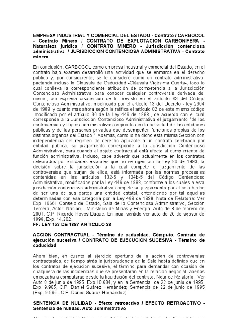 Consejo de Estado, Secci+ N Tercera, Exp. 15052 Sentencia 8 Marzo 2007