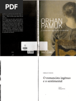 PAMUK, Orhan - O romancista ingênuo e o sentimental