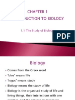 1.1 The Study of Bio