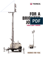 For A Brighter Jobsite: Terex Light Towers T