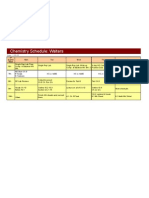 Calander 3 QTR WK 6 Thru 10