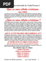 celulas cristianas