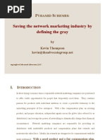 Download Pyramid Schemes Saving the network marketing industry by defining the gray by Kevin Thompson SN13639323 doc pdf
