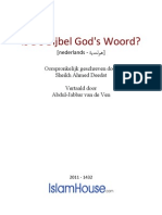 Is de Bijbel God's Woord