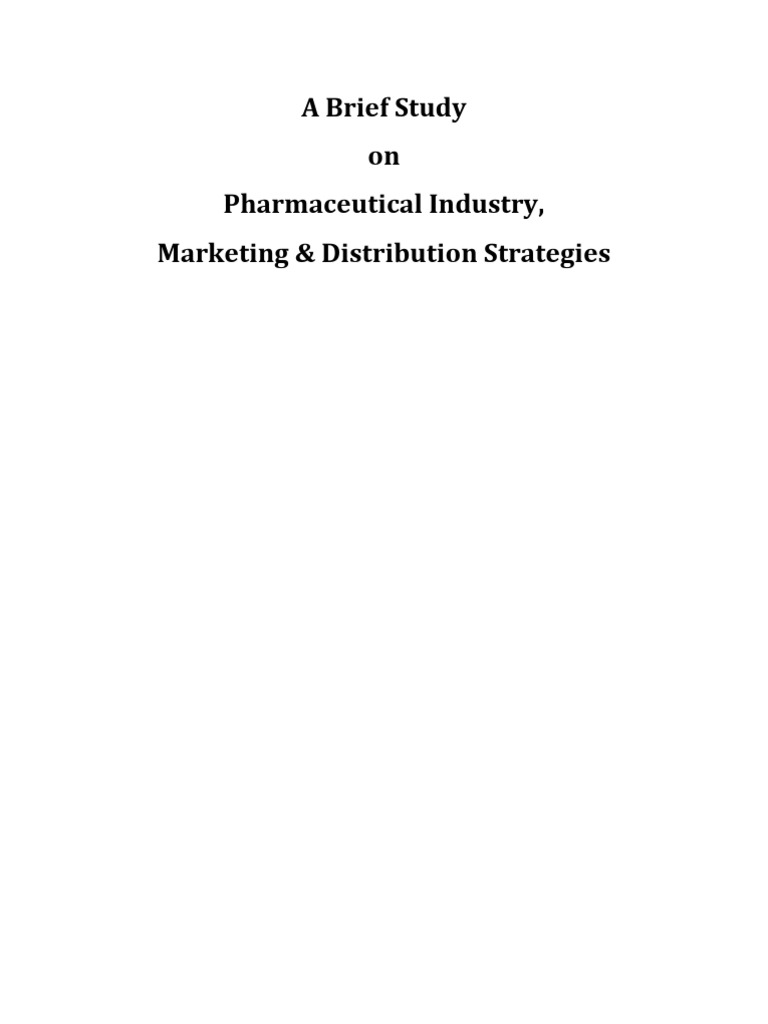 Pharmaceutical Industry Pdf Pharmaceutical Drug Generic Drug